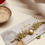 Mint Kundan Rakhi