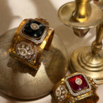 Golden Weaved Nirvaani Cuff