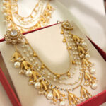 Lahori layered Ear chain earrings