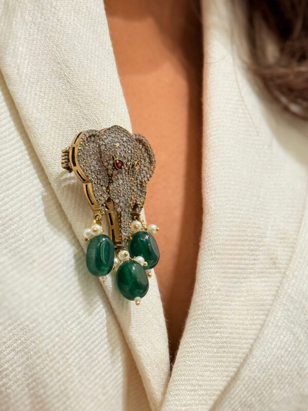 Enchanted Elephant Brooch